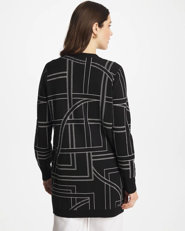 Ella Graphic Cardigan - image 3